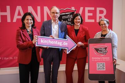 Das Programm zum 39. Deutschen Evangelischen Kirchentag-stock-foto