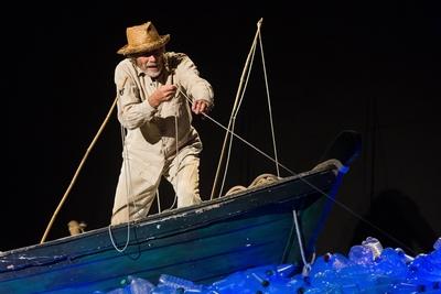 68 Bad Hersfelder Festspiele 2018 Der Alte Mann und das Meer Horst Janson Santiago der alte Man-stock-photo