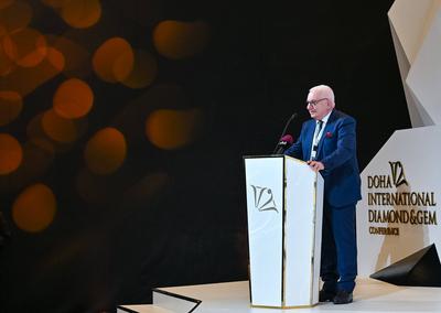 DOHA INTERNATIONAL DIAMOND & GEM CONFERENCE-stock-photo