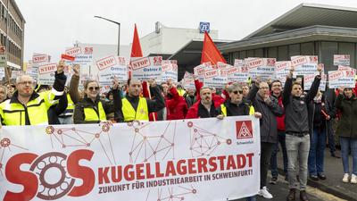 SW Aktionstag IG Metall-stock-foto