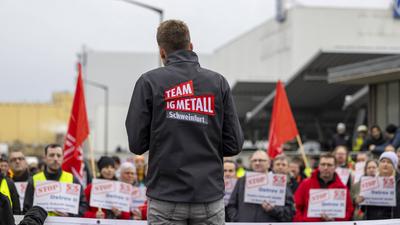 SW Aktionstag IG Metall-stock-foto