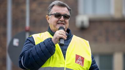 SW Aktionstag IG Metall-stock-foto