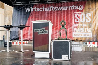 29.01.2025,Berlin,Bundesweiter Aktionstag Kundgebung am Brandenburger Tor: Gemeinsam f?r die Wirtschaftswende, Wirtschaf-stock-foto