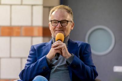 Frank Plasberg beim Bornheimer Ortsgespr?ch - 29.01.2025-stock-foto