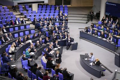 Sitzung, Bundestag, Plenum-stock-foto