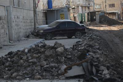 Israeli forces' raids and attacks continue in Jenin, West Bank-stock-foto