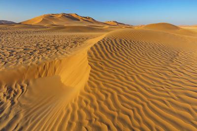 Rub al-Shali, die groesste Sandwueste der Erde, Oman, Dhofar Governorate, Rub al-Chali, Salalah Rub al-Shali, the larges-stock-foto