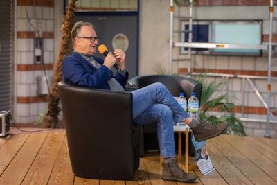 Frank Plasberg beim Bornheimer Ortsgespr?ch - 29.01.2025-stock-foto