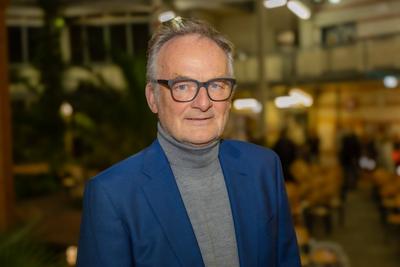 Frank Plasberg beim Bornheimer Ortsgespr?ch - 29.01.2025-stock-foto