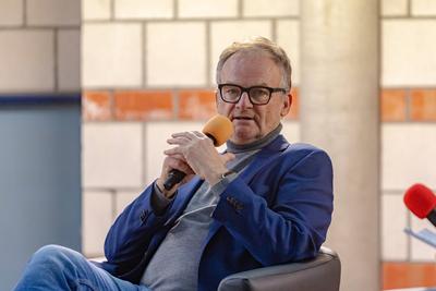 Frank Plasberg beim Bornheimer Ortsgespr?ch - 29.01.2025-stock-foto
