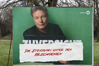 Themenfoto: Politik, Wahl, Wahlplakat zur Bundestagswahl 2025, 29.01.2025-stock-foto