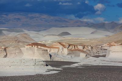Der Campo de Piedra Pomez ist ein riesiges Feld mit Vulkangestein und Sandd?nen im Herzen der Provinz Catamarca, Argenti-stock-photo