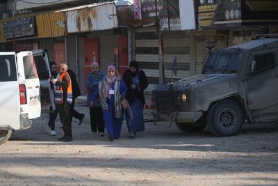 Israeli forces' raids and attacks continue in Jenin, West Bank-stock-foto