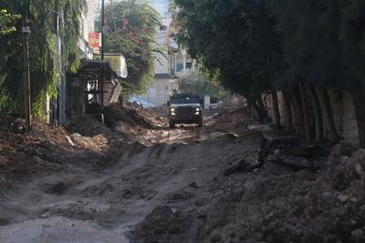 Israeli forces' raids and attacks continue in Jenin, West Bank-stock-foto