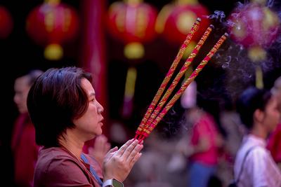 Chinese New Year in Bangkok, Thailand-stock-photo
