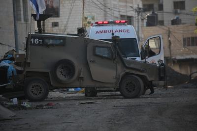 Israeli forces' raids and attacks continue in Jenin, West Bank-stock-foto