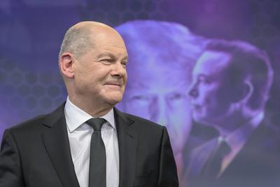 GER, Berlin, TV, maischberger, Scholz, 29.01.2025,-stock-photo