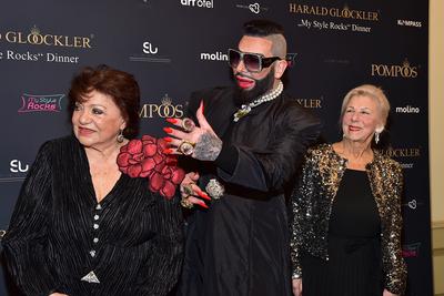 HARALD GL??CKLER ?My Style Rocks? Fashion-Dinner-stock-foto