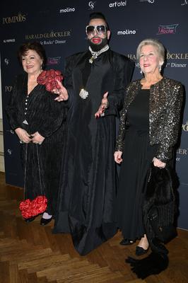 Theophana Prinzessin von Sachsen, Harald Gl??ckler, Jutta Prinzessin von Preussen-stock-photo