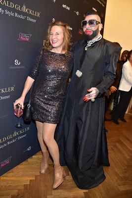 HARALD GL??CKLER ?My Style Rocks? Fashion-Dinner-stock-foto