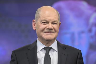 GER, Berlin, TV, maischberger, Scholz, 29.01.2025,-stock-photo