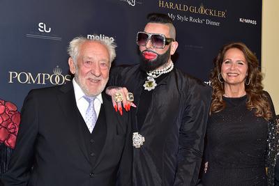 HARALD GL??CKLER ?My Style Rocks? Fashion-Dinner-stock-foto
