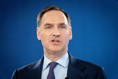 Deutsche Bank Jahresmedienkonferenz 2025-stock-foto