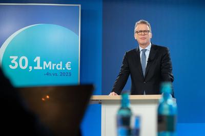 Deutsche Bank Jahresmedienkonferenz 2025-stock-foto