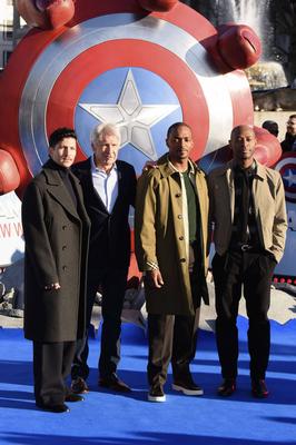 Danny Ramirez, Harrison Ford, Anthony Mackie, Julius Onah-stock-photo