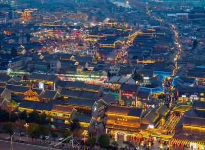 Spring Festival Holiday Tour in Huai'an-stock-photo