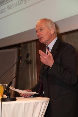 COM SULT Lifetime Achievement Award 2013 Wien Haus der Industrie 22 01 2013 Prince Hans Adam II-stock-foto