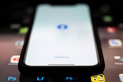 Stock- und Symbolbilder I 18.01.2022 Thema Apps und ?hnliches: Facebook, Meta, Facebook App, Facebook Messenger, Influen-stock-foto
