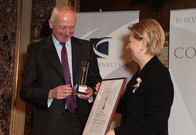 COM SULT Lifetime Achievement Award 2013 Wien Haus der Industrie 22 01 2013 Prince Hans Adam II-stock-foto