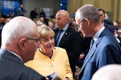 Eroeffnungsveranstaltung der Bundeskanzler Helmut Kohl Stiftung Aktuell, 27.09.2022, Berlin, Volker Kauder Ehemaliger Mi-stock-foto