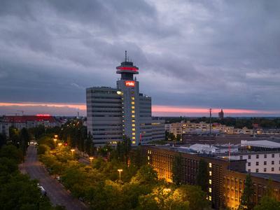 RBB Rundfunk Berlin Brandenburg Berlin, Deutschland - 27. August 2022:Das RBB Rundfunk Berlin Brandenburg Hauptgeb?ude s-stock-foto