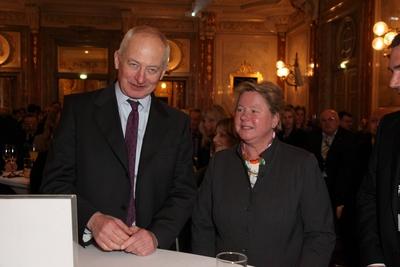 COM SULT Lifetime Achievement Award 2013 Wien Haus der Industrie 22 01 2013 Prince Hans Adam II-stock-foto