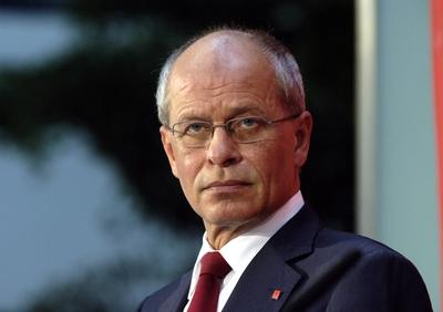 Bildnummer: 52335397  Datum: 14.01.2008  Copyright: imago/Hans-G?nther OedBerthold Huber (Vorsitzender IG Metall) w?hrend einer Pressekonferenz in Frankfurt am Main, Personen; 2008, Frankfurt am Main, Deutschland, Gewerkschaft, Gewerkschaften, Funktion?r, Pressetermin, Gewerkschafter, Pressekonferenz, IGM, Industriegewerkschaft; , quer, Kbdig, Portr?t, Randbild, People, Europa-stock-foto