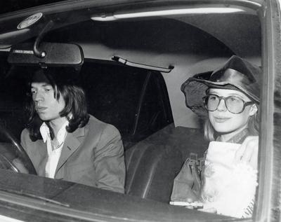 Mick Jagger and his girlfriend Marianne Faithfull May 1969 PUBLICATIONxINxGERxSUIxAUTxONLY Copyri-stock-foto