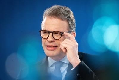 Deutsche Bank Jahresmedienkonferenz 2025-stock-foto