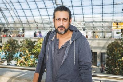 Leipziger Buchmesse 2019 Schriftsteller Abbas Khider am 21 03 2019 auf der Leipziger Buchmesse 20-stock-foto