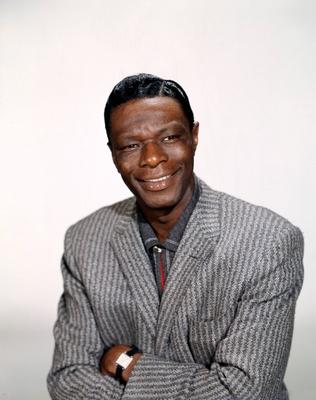 Studio Publicity Still Nat King Cole circa 1958 Hollywood CA USA PUBLICATIONxINxGERxSUIxAUTxONLY C-stock-photo