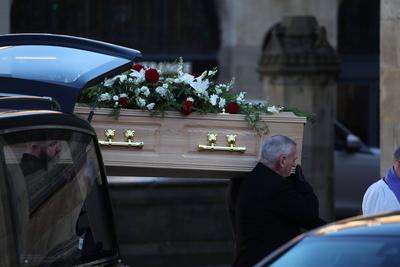 Funeral for former Deputy Prime Minister John Prescott-stock-foto