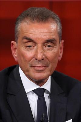 Dr. Michel Friedman (Journalist und TV-Moderator) in der ARD-Talkshow hart aber fair am 14.10.2019 in Berlin Thema der-stock-foto