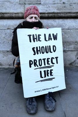 Free Political Prisoners Protest in London-stock-photo