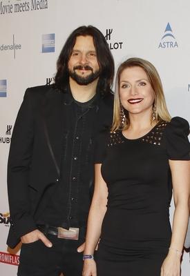 J?rg Weisselberg Jeanette Biedermann und Christian B?mkes Movie meets Media im Rahmen der 63 Int-stock-photo