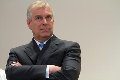 Prinz Andrew zu Besuch im Schloss Herrenhausen Queens Birthdayparty und Zapfenstreich Prinz Andrew in Hannover-stock-foto