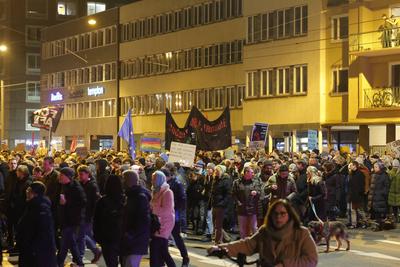 Merz stoppen-stock-foto