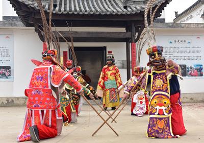 NUO Dance-stock-foto
