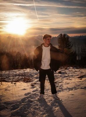 AUT, Unterwegs in Salzburg, Reportage, WM 2025, Saalbach, WM-Song, Fototermin-stock-foto