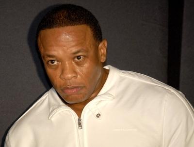 62/ Dr Dre (Rapper), auf der Pressekonferenz, des Herstellers Monster, auf der Berliner Internationalen Funkausstellung,-stock-foto